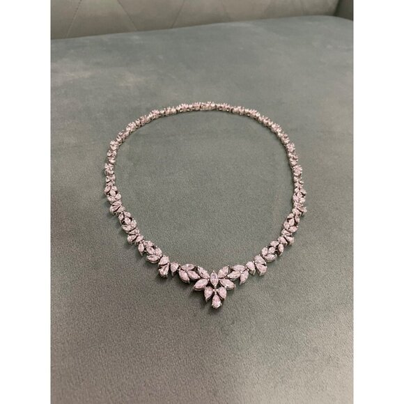 Suzanne Somers Jewelry - Suzanne Somers HSN Harry Winston CZ Diamond Cut REPLICA Necklace